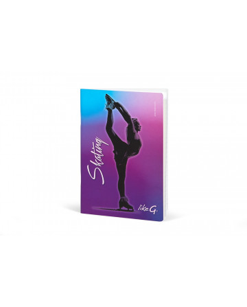 Cahier A5 spirales gymnaste ballon